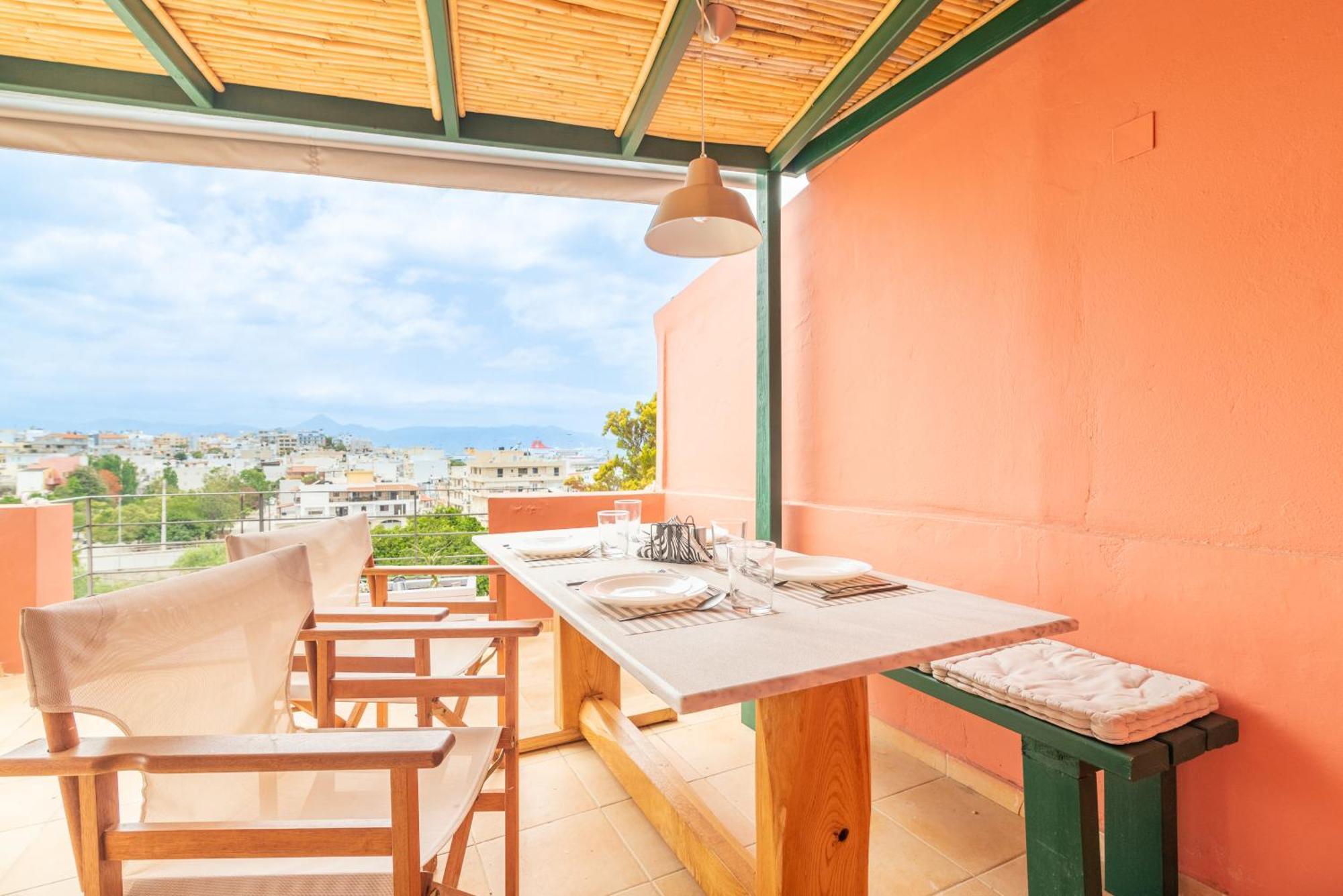 City Loft Near The Airport With Seaview Heraclión Exterior foto